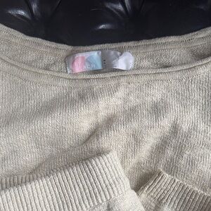 Women's Cream Sweater